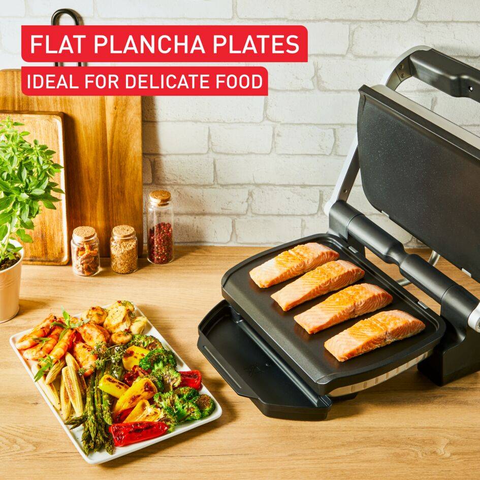 Placas Plancha para OptiGrill/OptiGrill Elite, antiaderentes ideais para ingredientes delicados XA728835