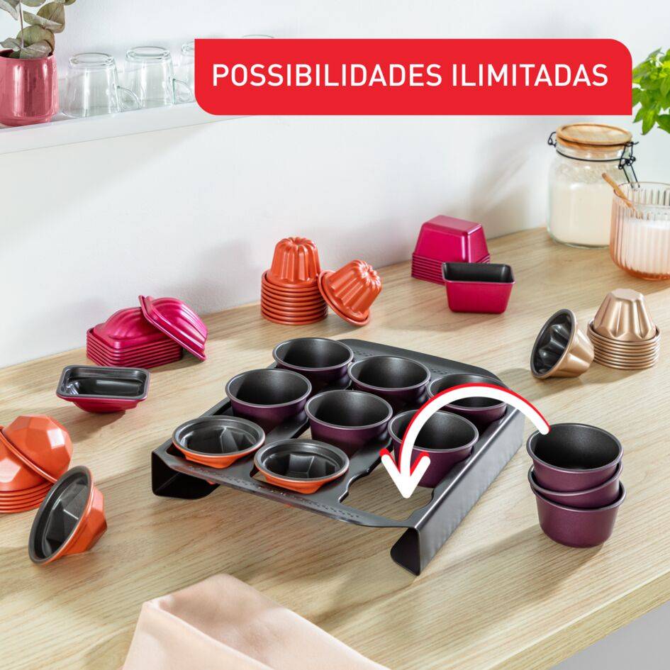 Conjunto 3 Formas Creabake, Rochedo 7,5 cm