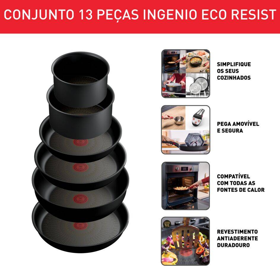 Conjunto de 13 peças Ingenio Eco Resist