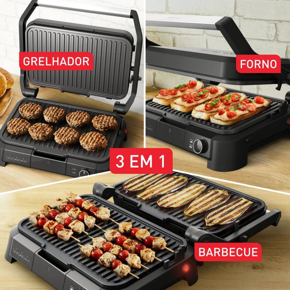 SuperGrill 3 em 1 XL