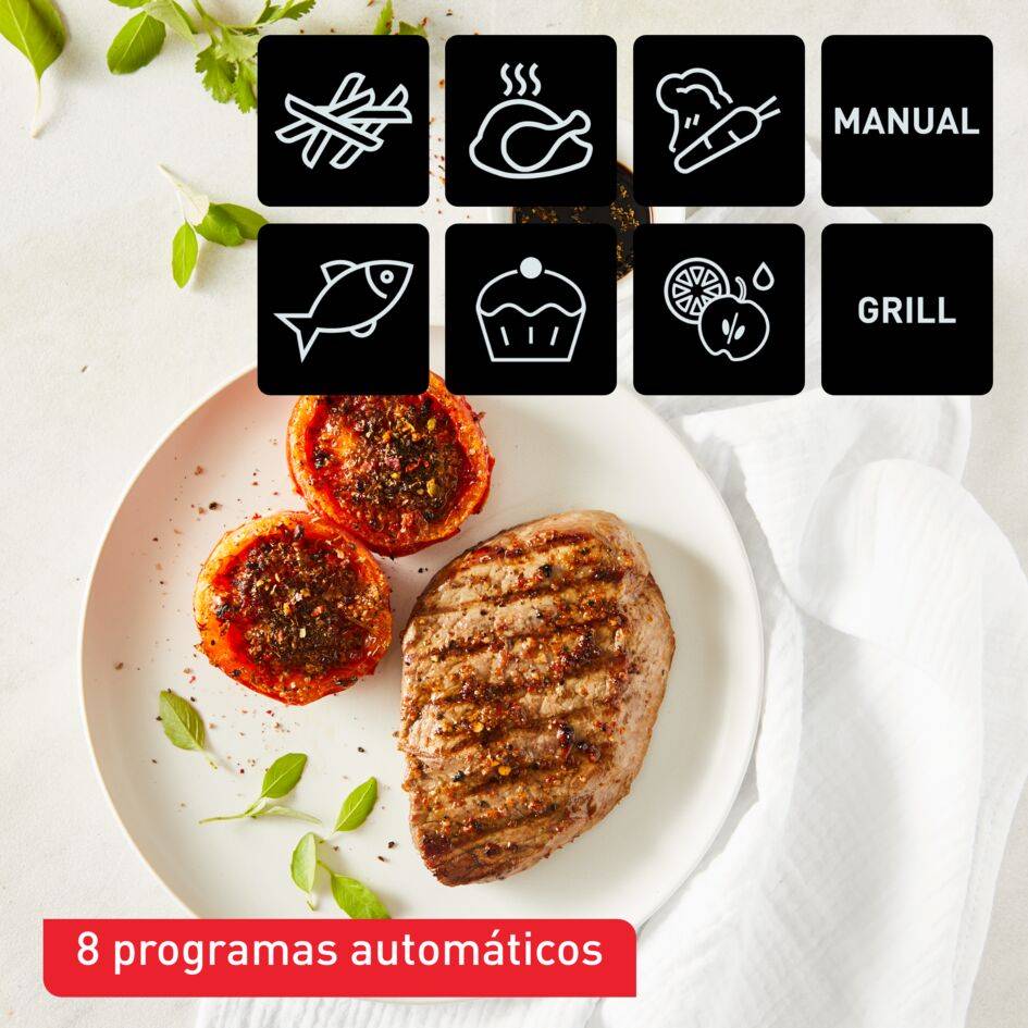 Dual Easy Fry & Grill 8.3 L Cinza