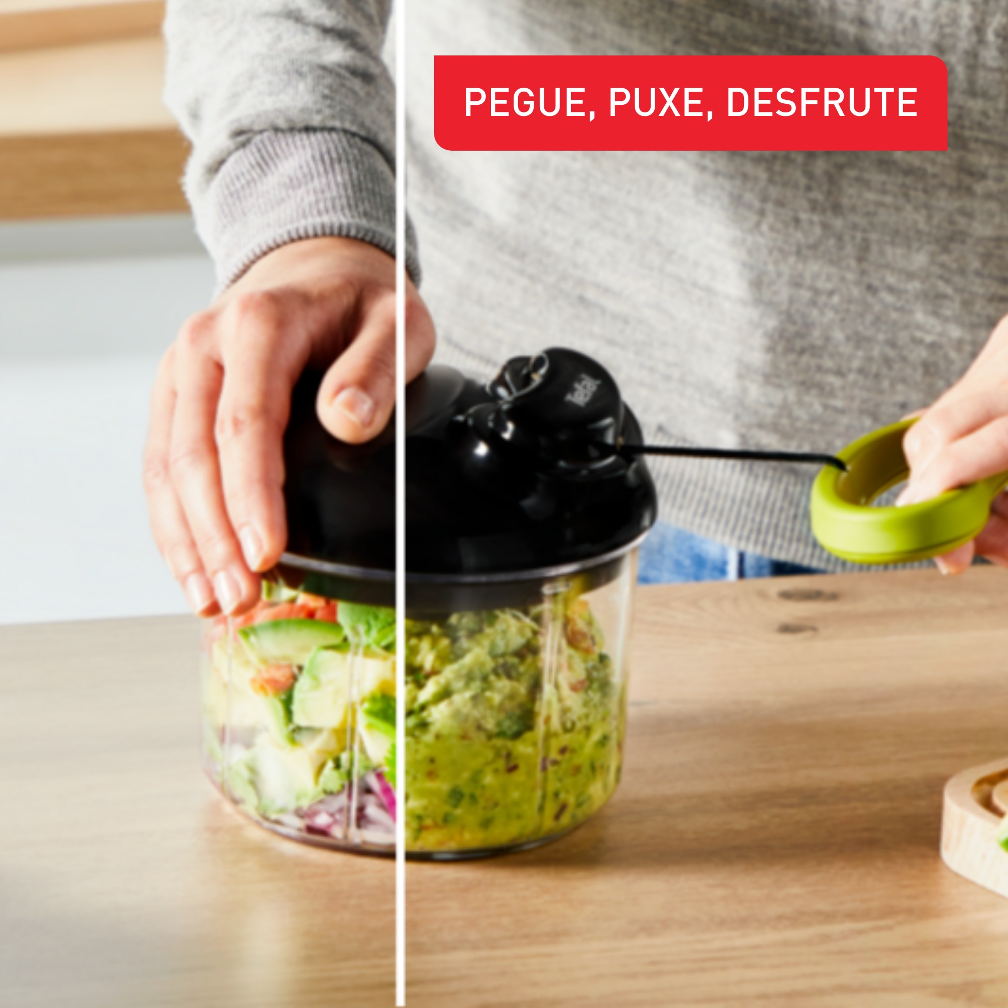 Picadora manual 5 segundos 900ml