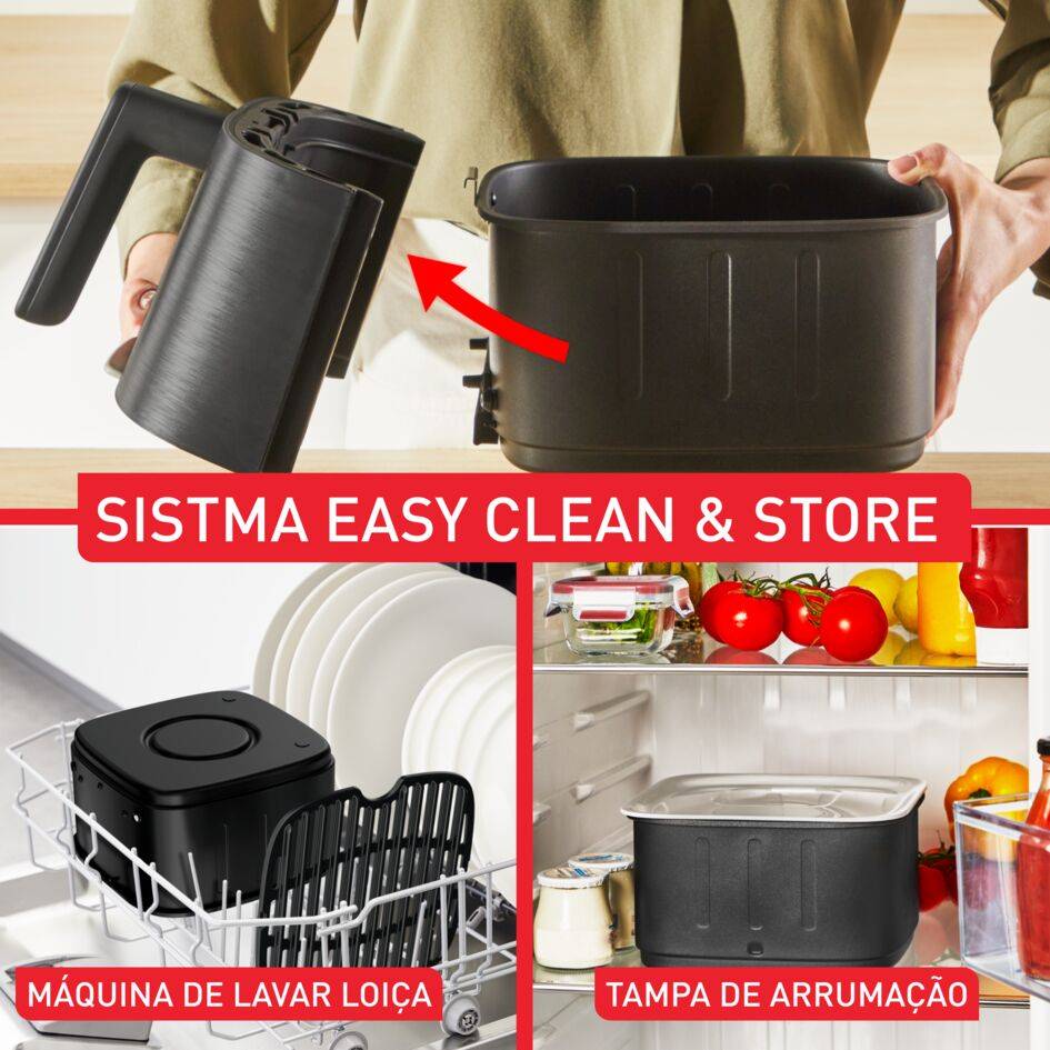 Easy Fry Silence 5 L com Sistema Smart Assist