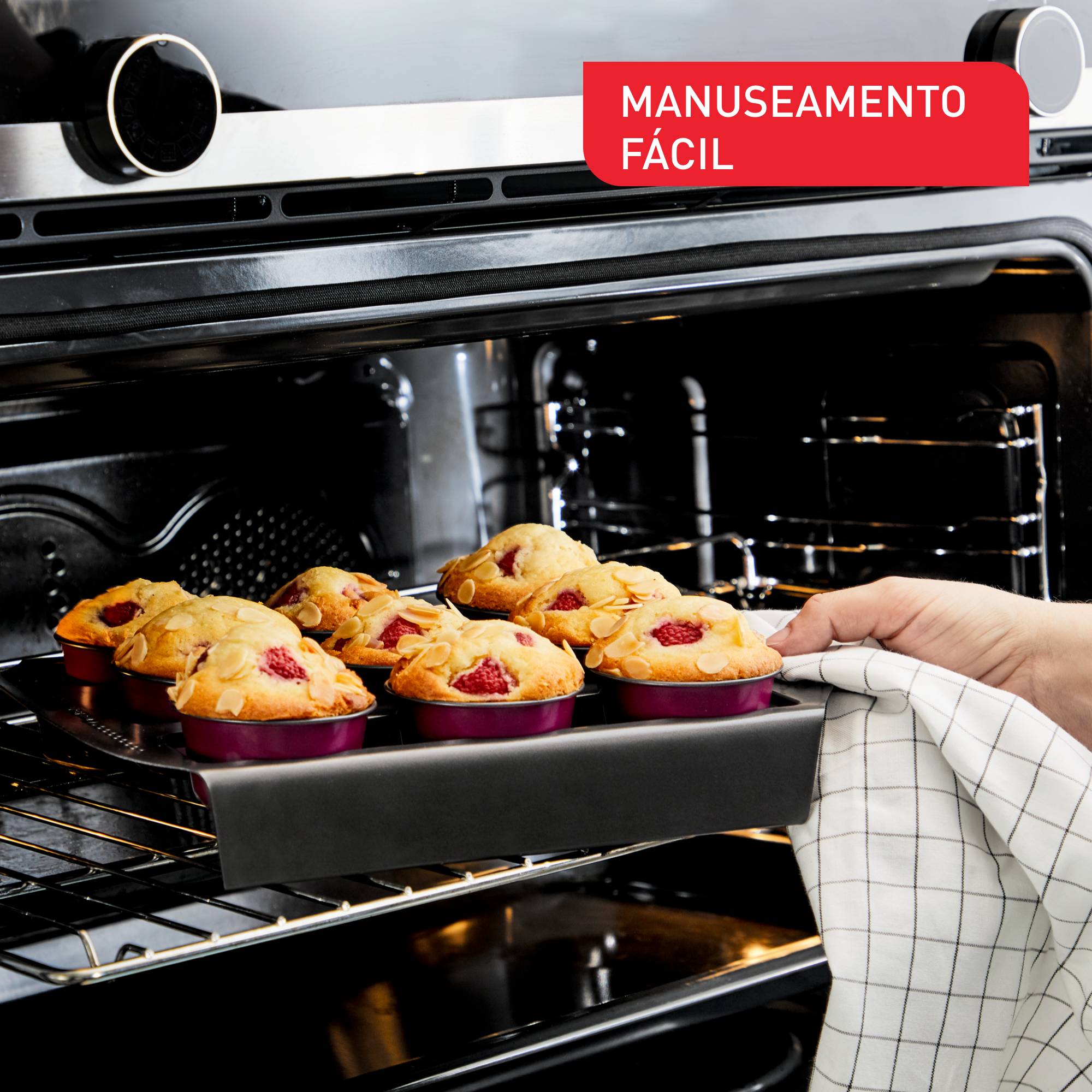 Conjunto 2 Formas Creabake, Retangular 12,5 x 6,5 cm