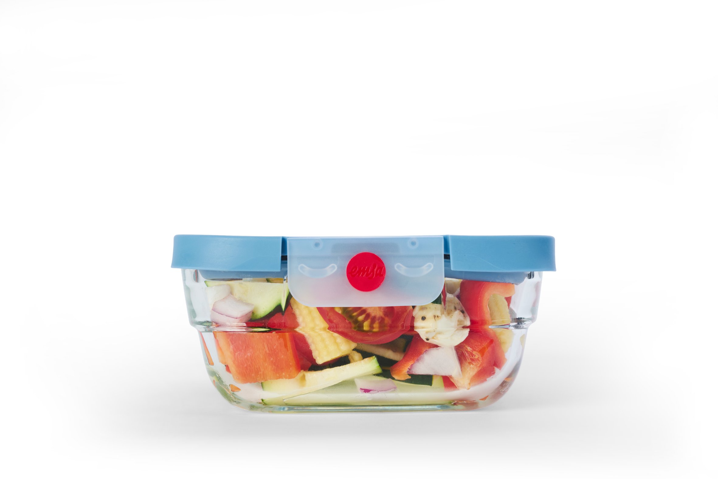 OneClick, Set de 3 Caixas de Vidro 0,45 L