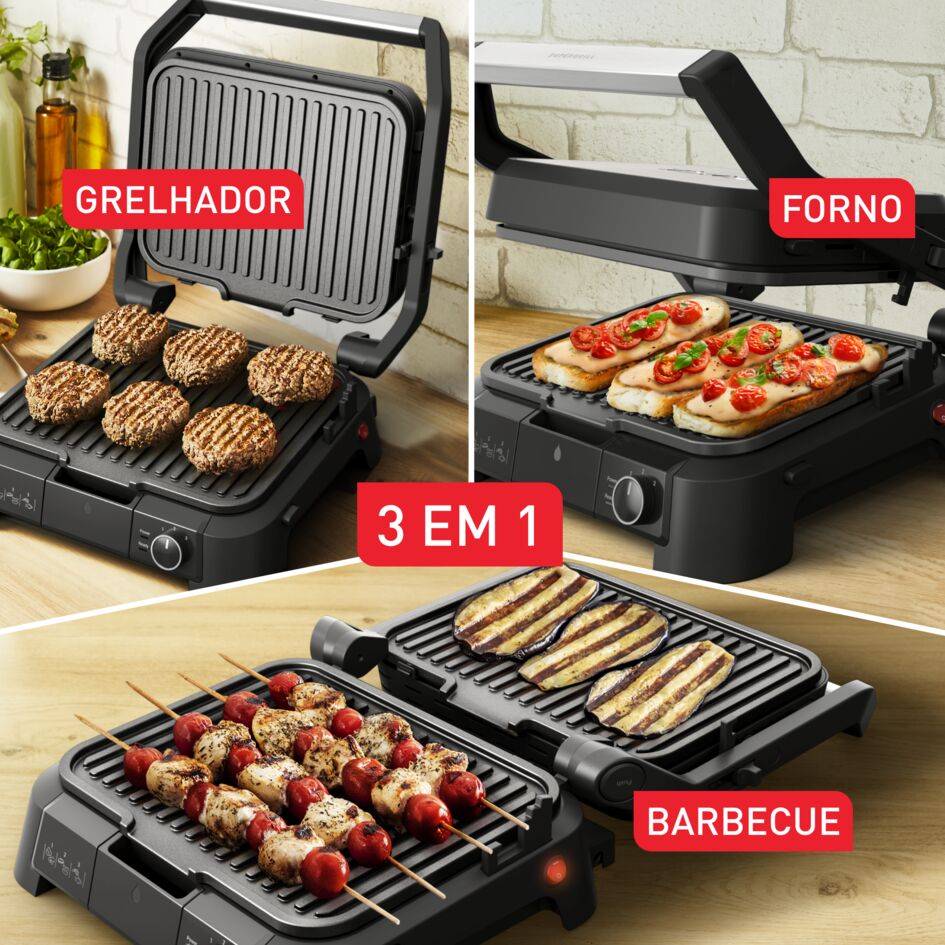 Super Grill 3 em 1