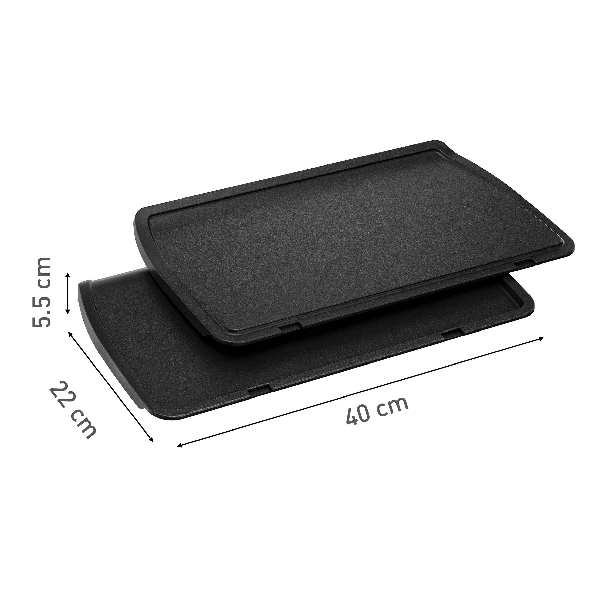 Placas Plancha para Grelhador + XL, antiaderente ideal para ingredientes delicados XA729811