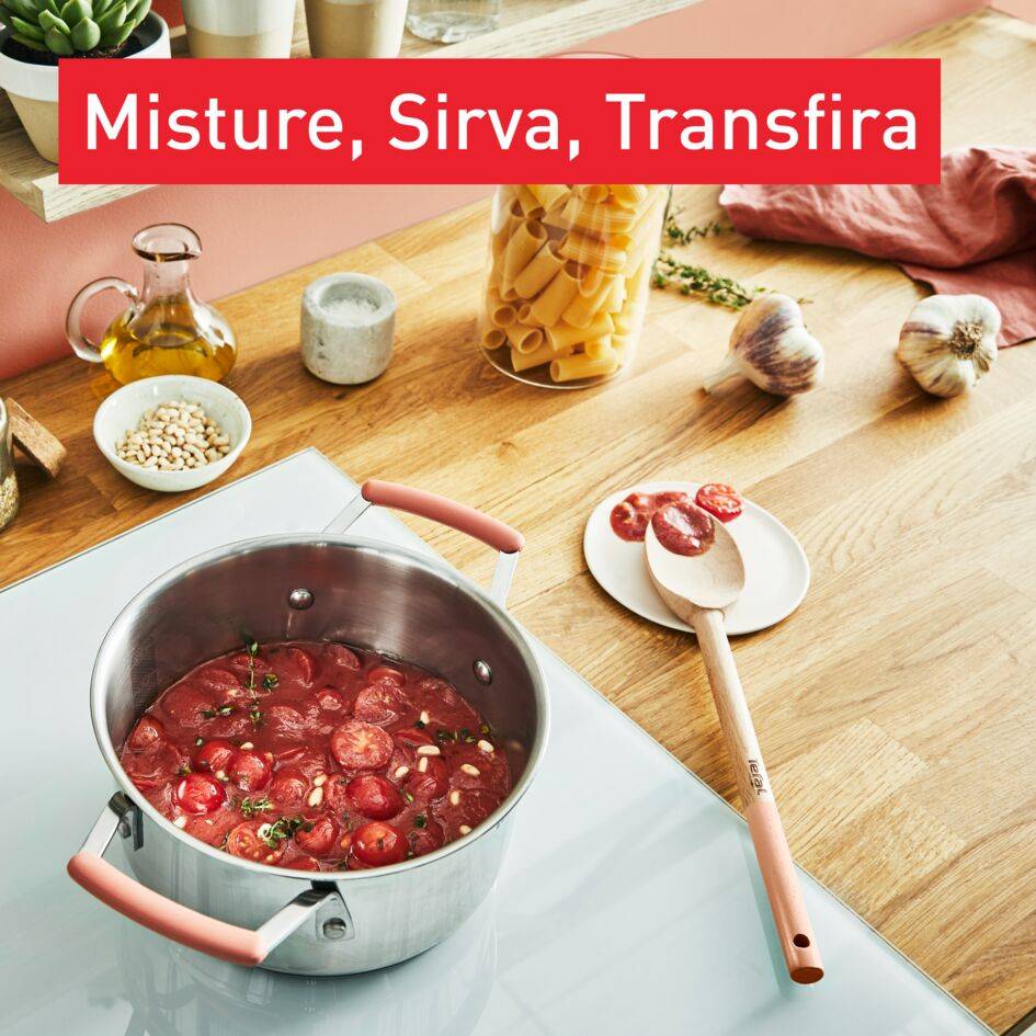 Conjunto de Utensílios Madeira Natura Verde