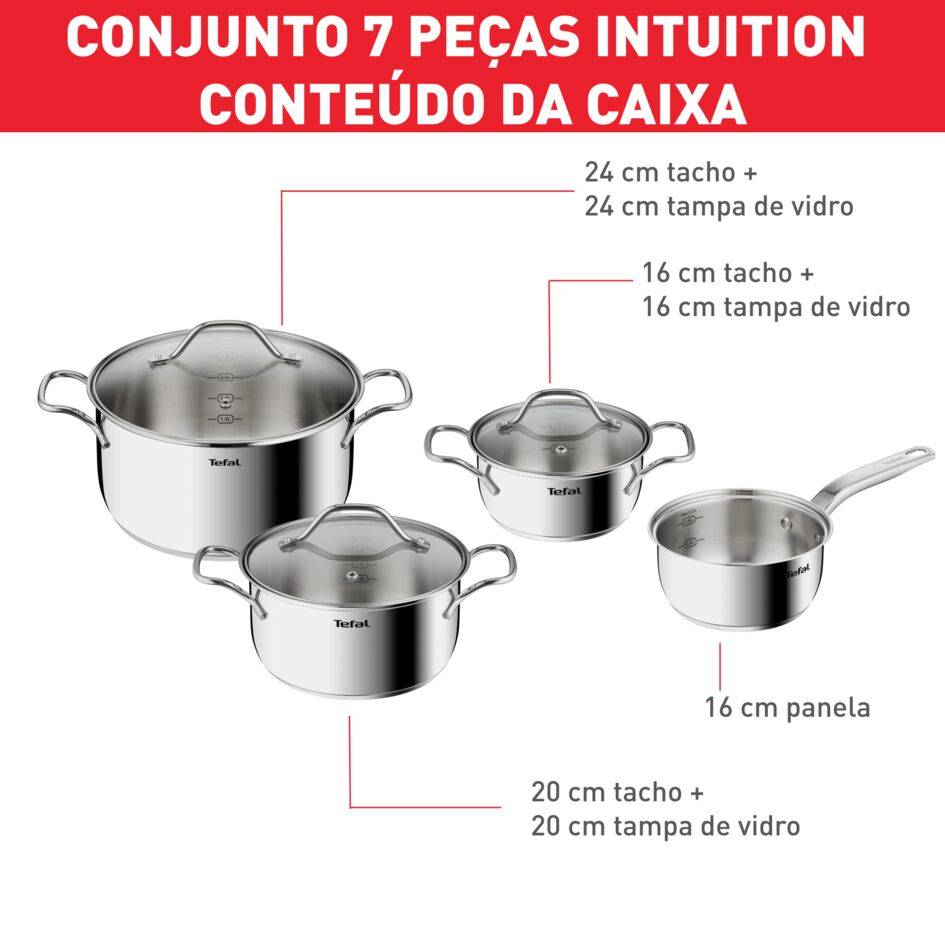 Intuition Conjunto 7 peças