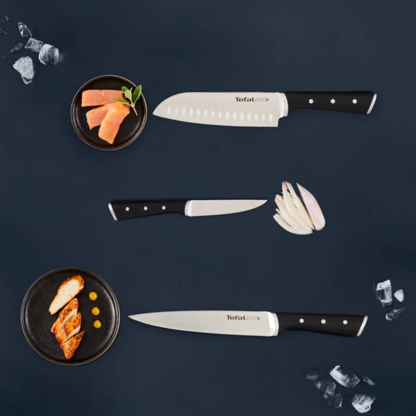 Pack grelhador inteligente Optigrill Elite XL + set de facas Ice Force