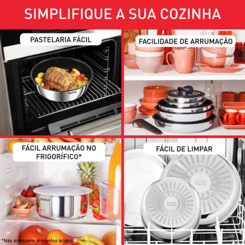 Pack conjunto de frigideiras Emotion + faca Ice Force santoku