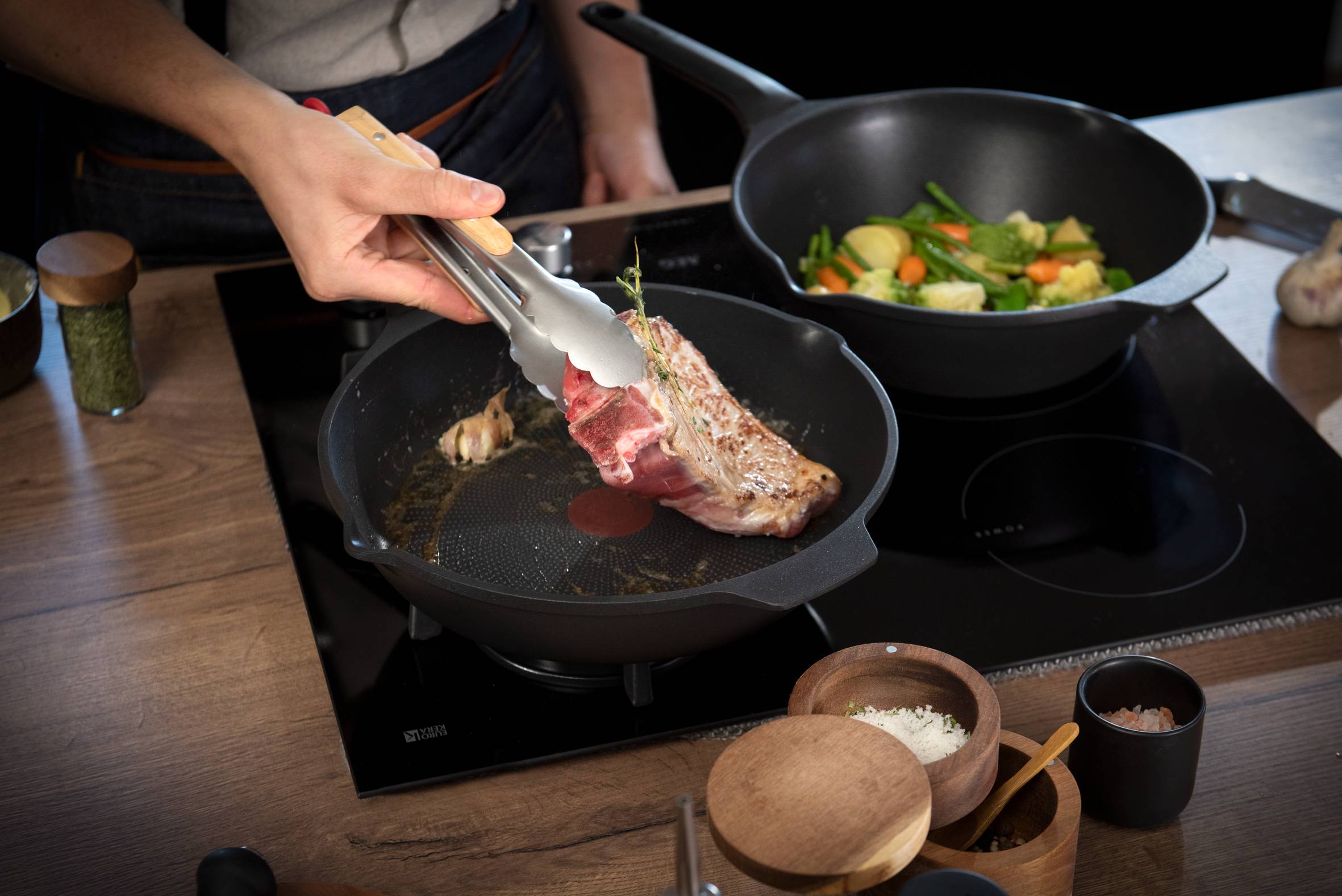 Frigidieira Wok Robusto Indução 28cm