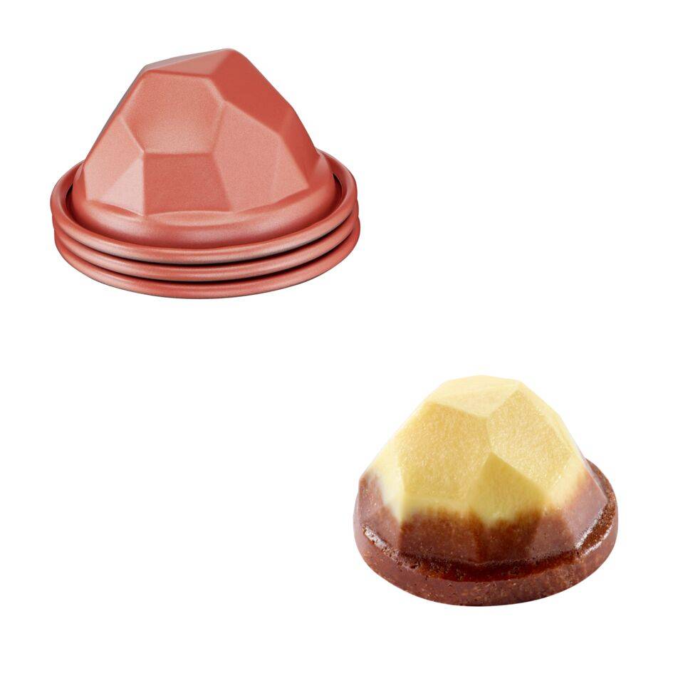 Conjunto 3 Formas Creabake, Rochedo 7,5 cm