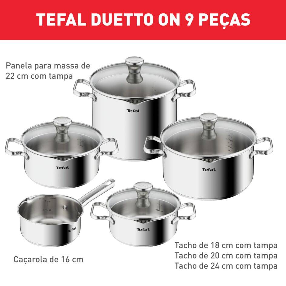 Duetto On Set 9 peças