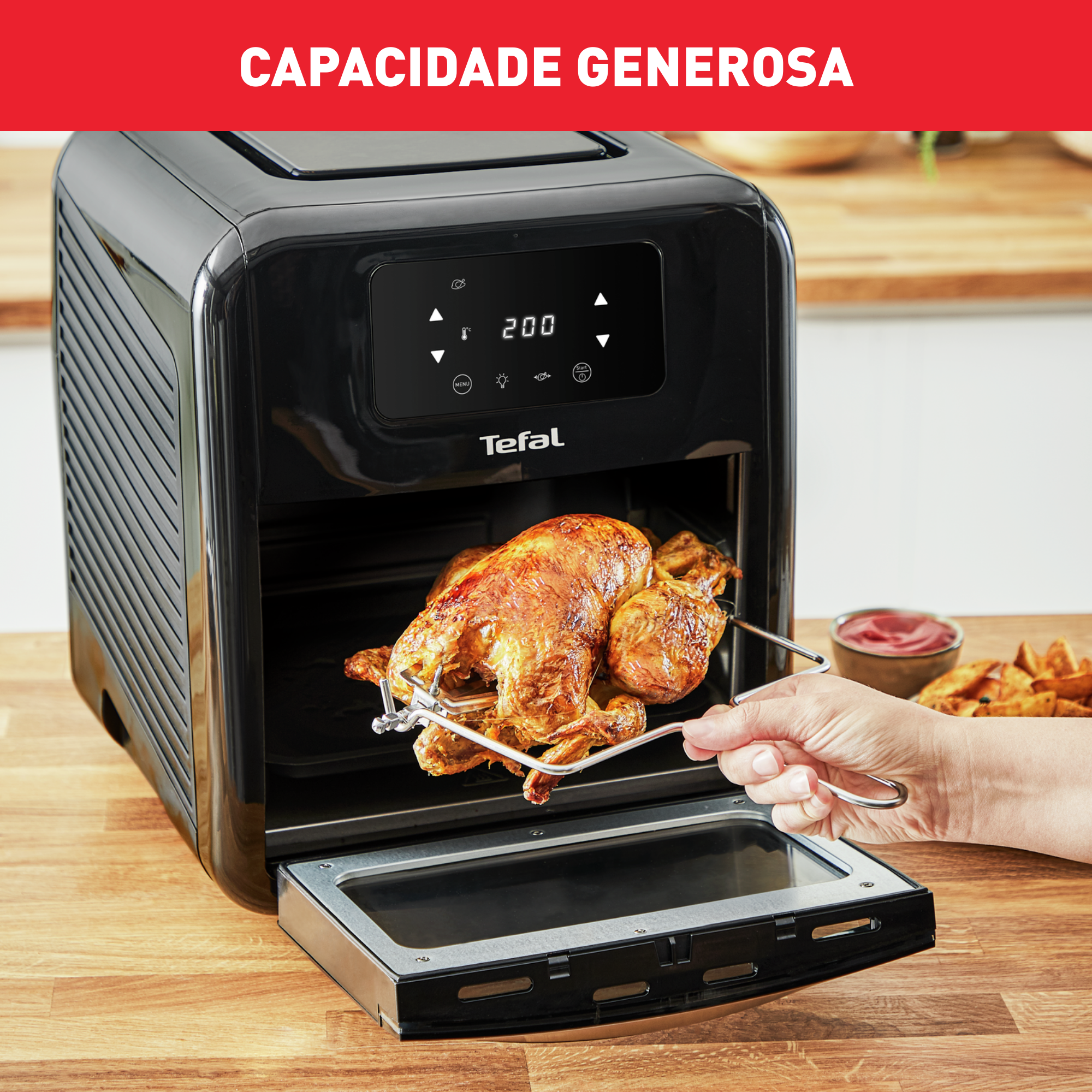 Easy Fry 9 em 1 Forno e Grill
