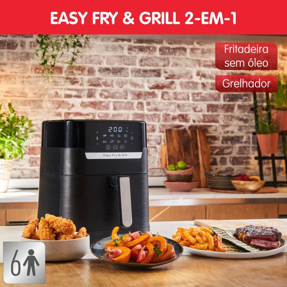 Easy Fry & Grill Precision 2-em-1