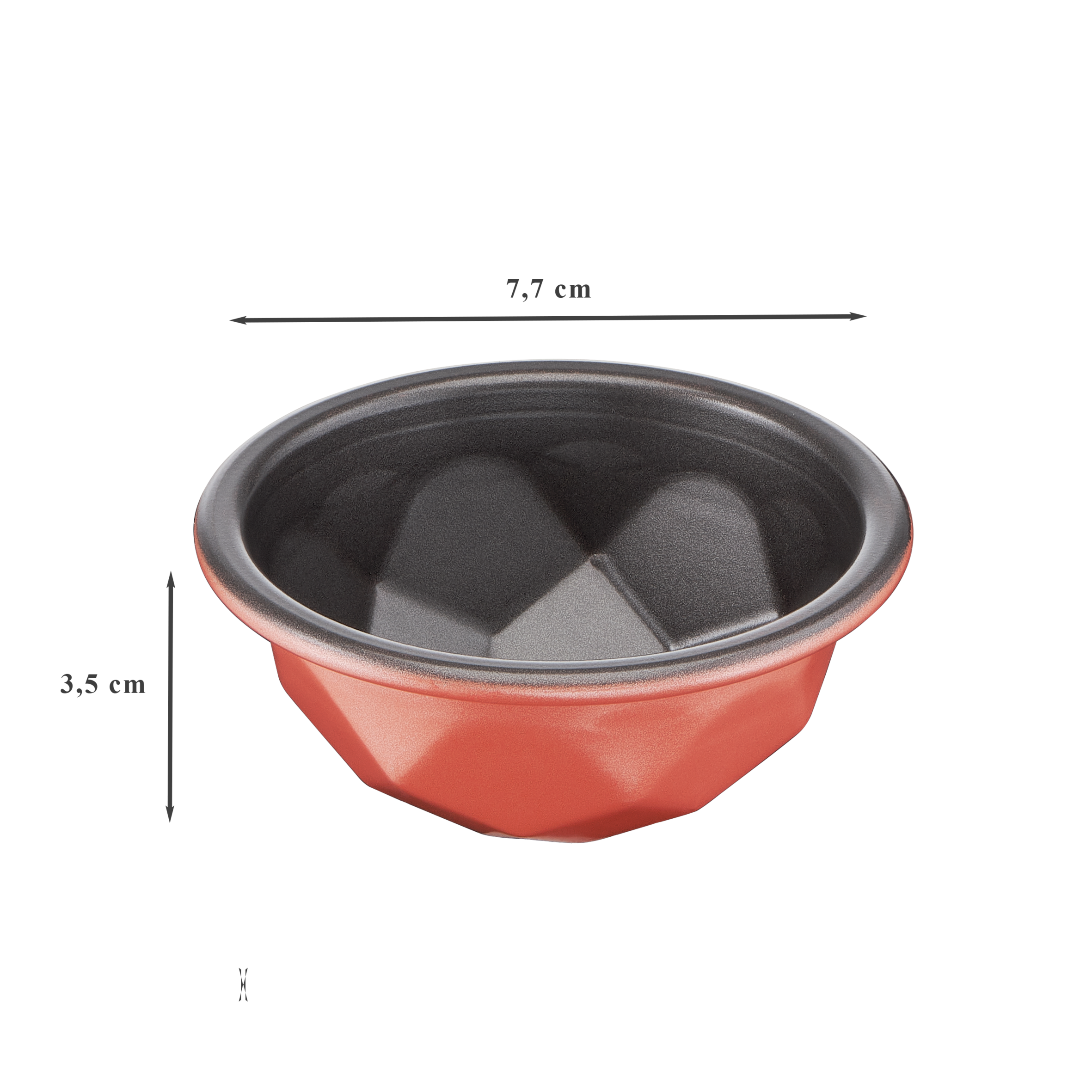 Conjunto 3 Formas Creabake, Diamante 7,7 cm