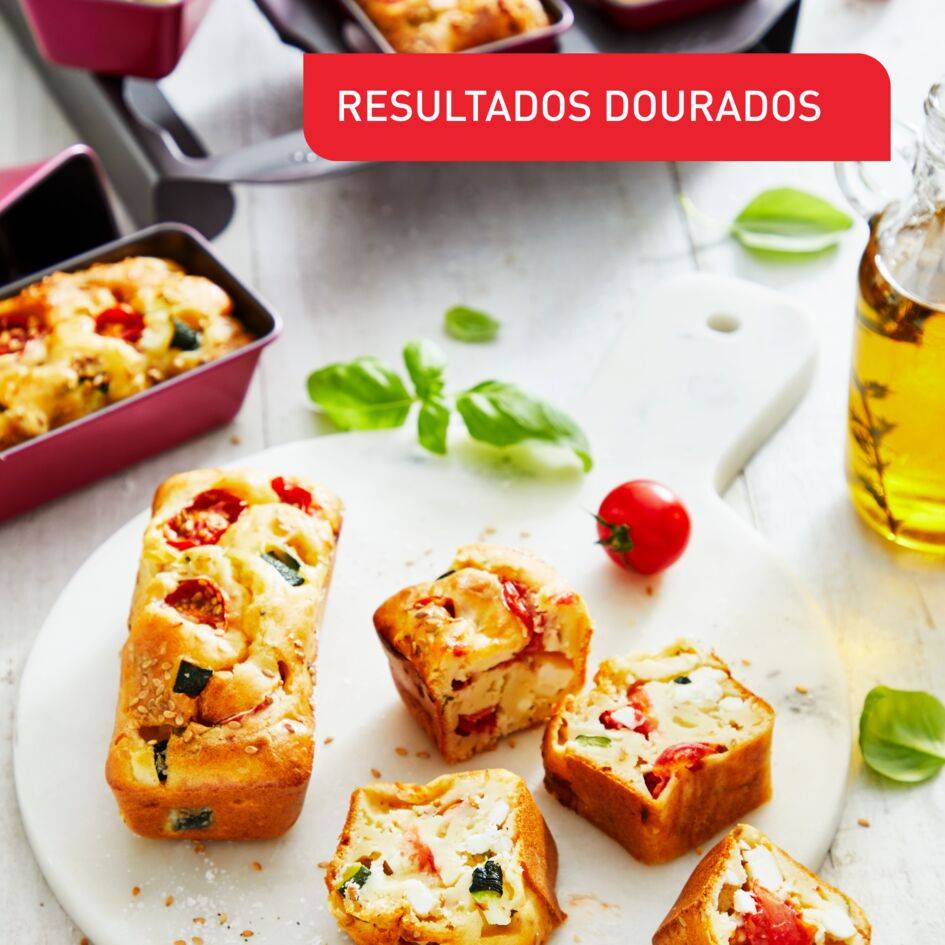 Conjunto 2 Formas Creabake, Retangular 12,5 x 6,5 cm