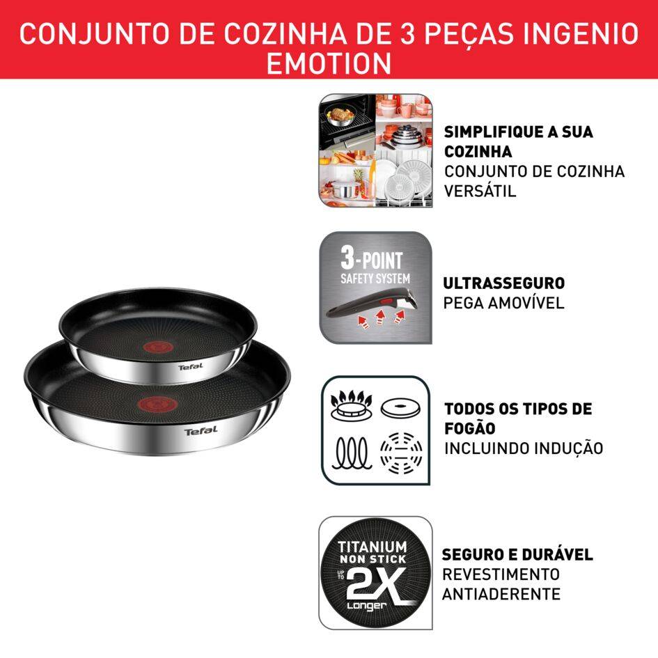 Ingenio Emotion, Set 22 e 26 cm + pega
