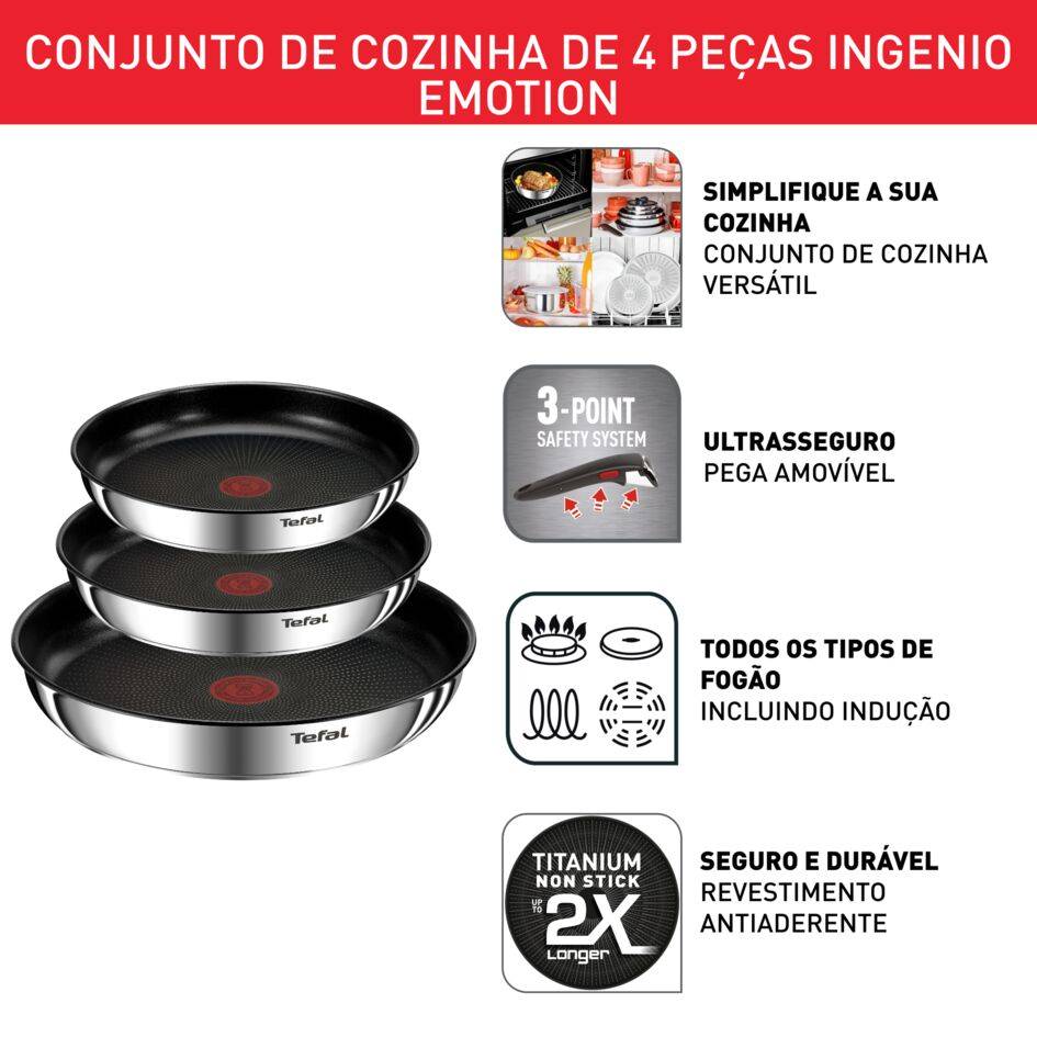 Ingenio Emotion, Set 22/24/28 cm + pega