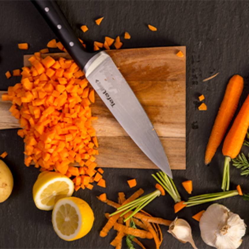 Pack conjunto de tachos e panelas Ingenio Preference On + set de facas Ice Force com suporte 