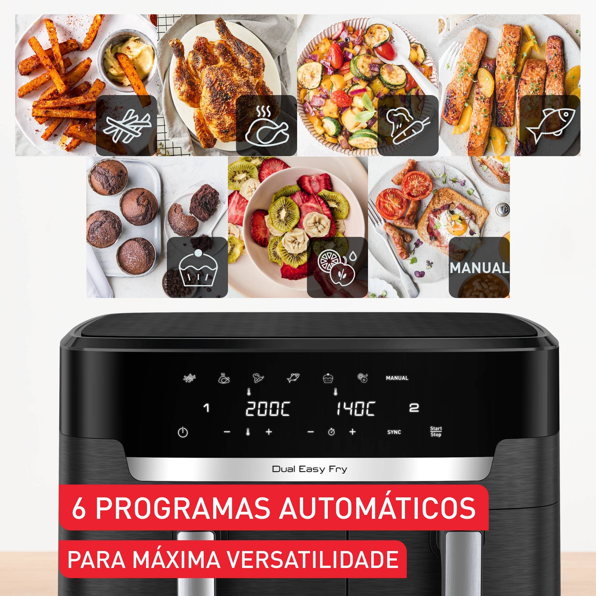 Dual Easy Fry XXL 11 L