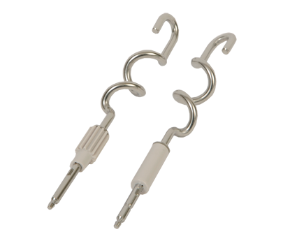 Conjunto de dois ganchos para amassar SS-989643