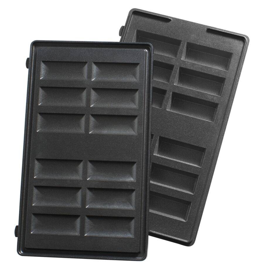 Caixa com 2 placas de minilingotes Snack Collection XA801312