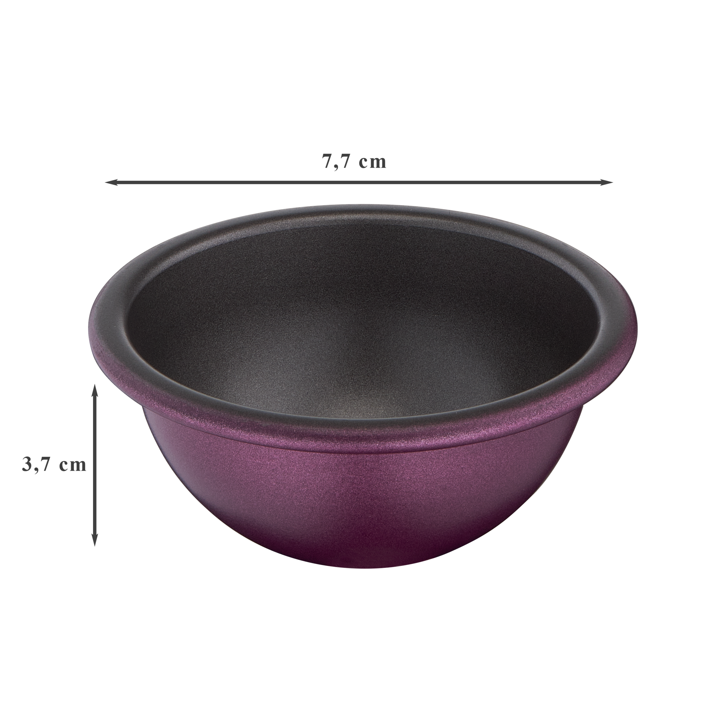 Conjunto 3 Formas Creabake, Meia Lua 7,5 cm