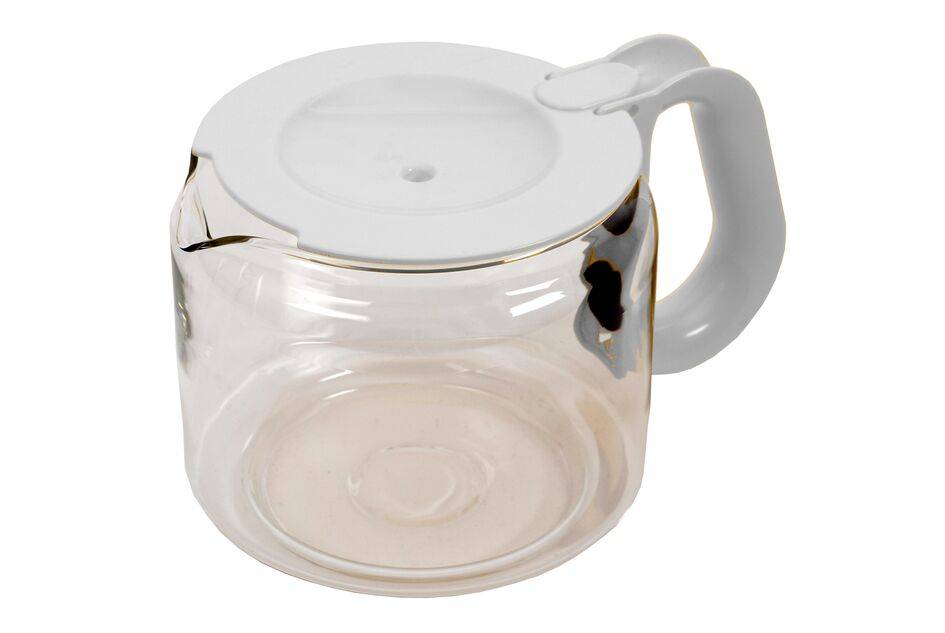 Jarro para cafeteira com tampa branca CL232101