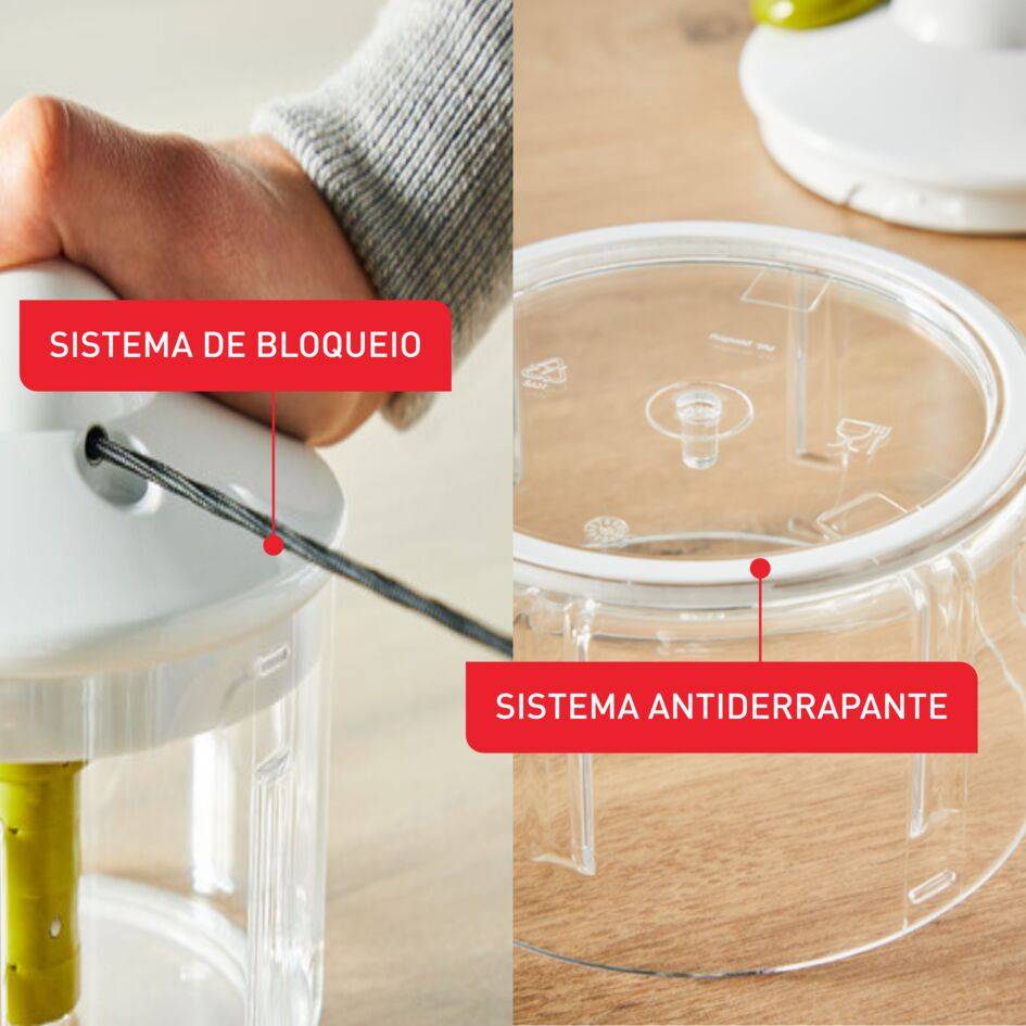 Picadora manual 5 segundos 500ml