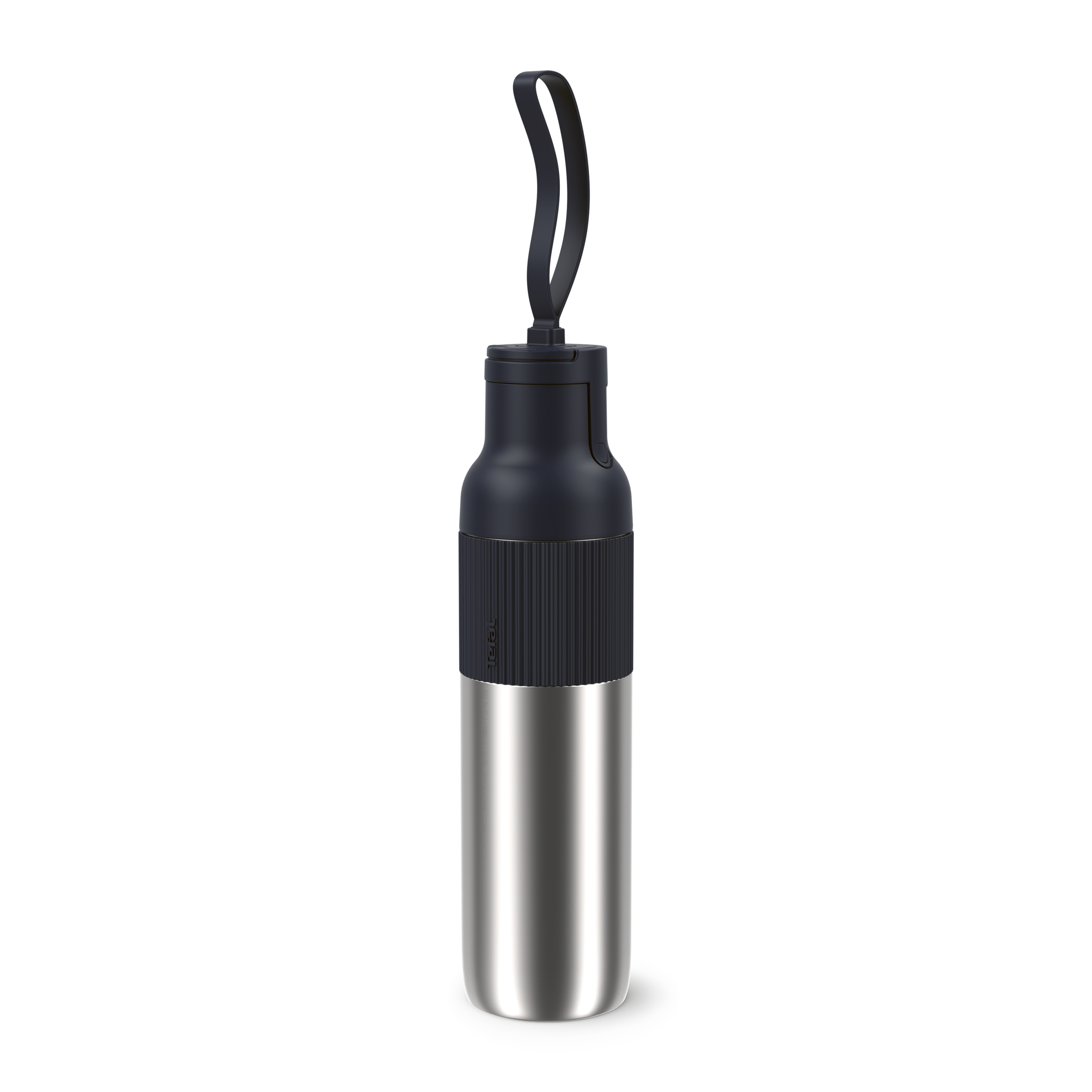 Garrafa BeYou 0,7L Tampa Flip Preta