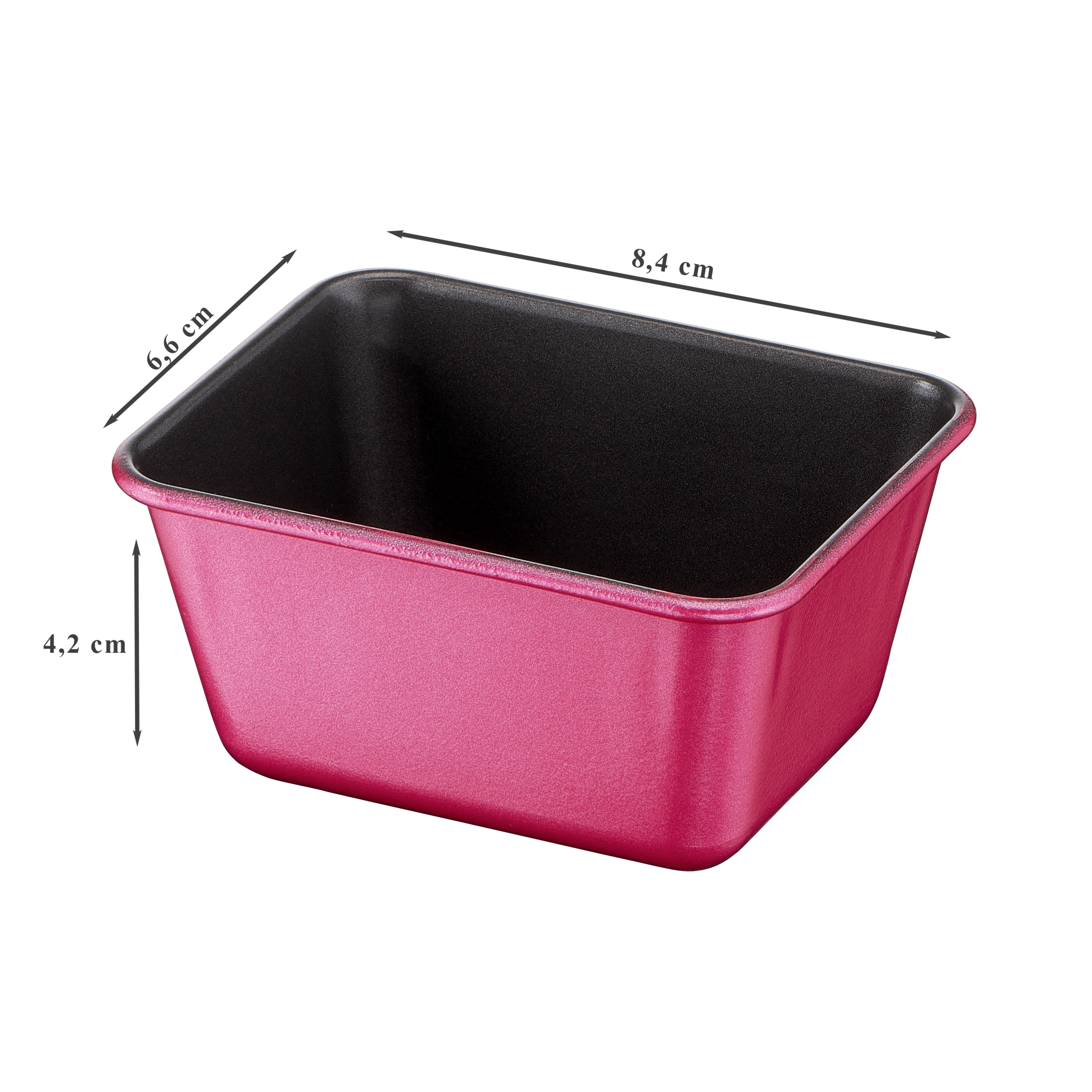 Conjunto 3 Formas Creabake, Mini Queques 8,3 x 6,5 cm