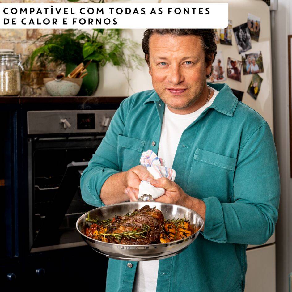 Jamie Oliver by Tefal, Cook Smart, Frigideira de 24 cm