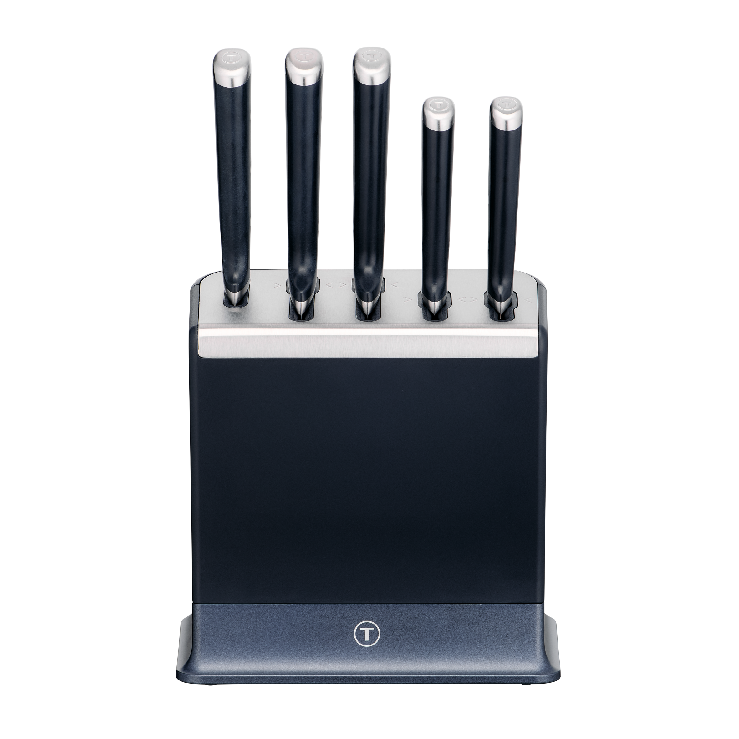 Conjunto de 5 Facas e Bloco com Afiador Integrado EverSharp