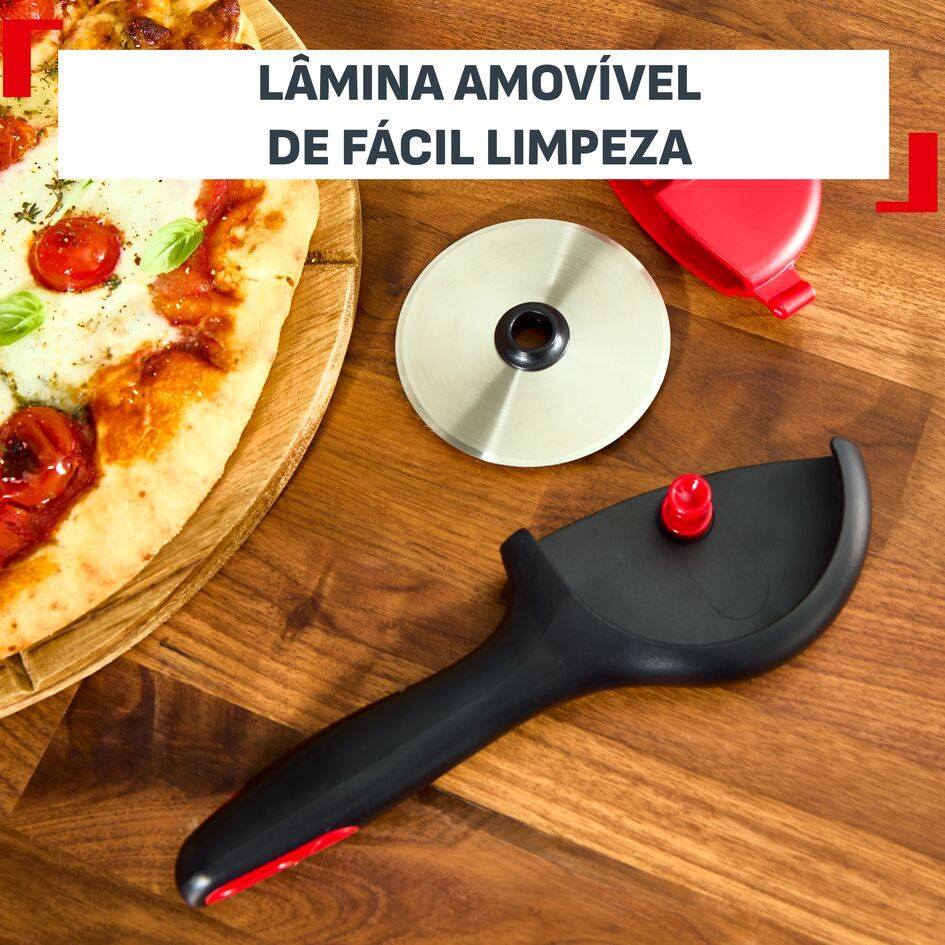 Ingenio+, Cortador de Pizza com Capa Protectora