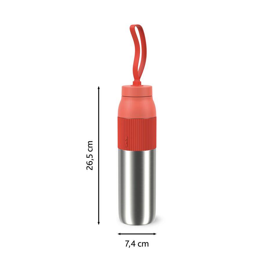 Garrafa BeYou 0,7L Tampa Twist Laranja
