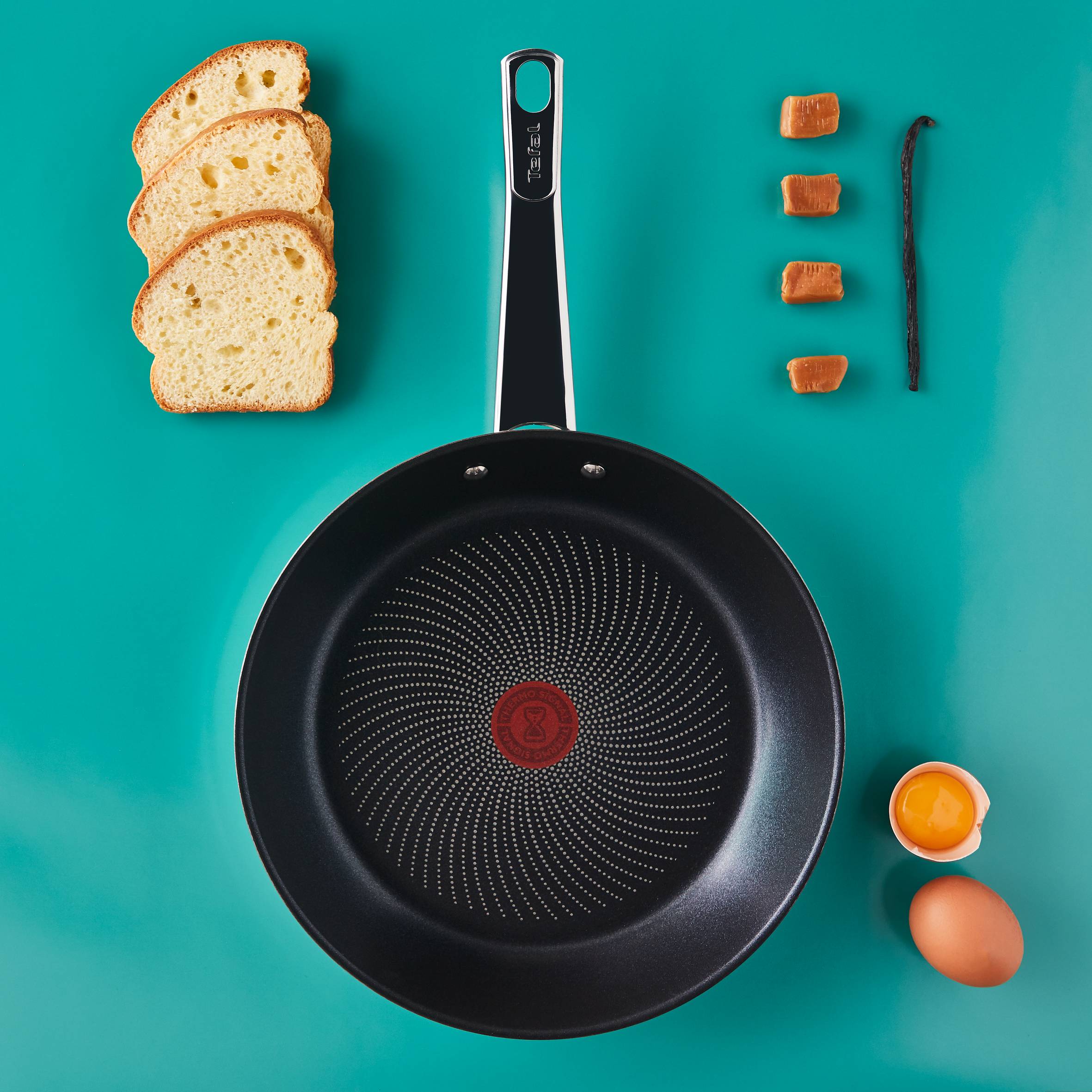 Set Cook Eat, 24/28 cm, 2 Frigideiras, Revestimento Antiaderente, Aço Inoxidável, Compatível com Indução