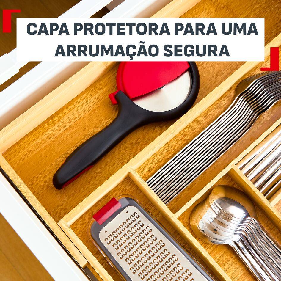 Ingenio+, Cortador de Pizza com Capa Protectora