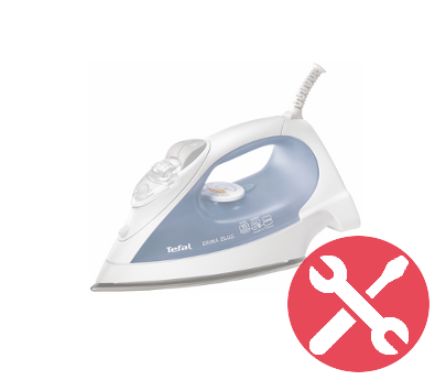 Tarifa plana de reparação ferro a vapor Tefal