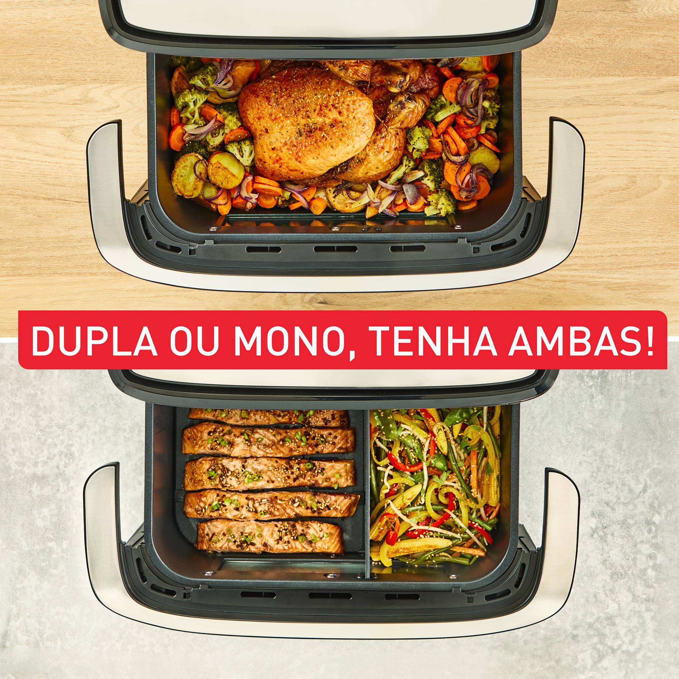 Dual Easy Fry Flex 9 L