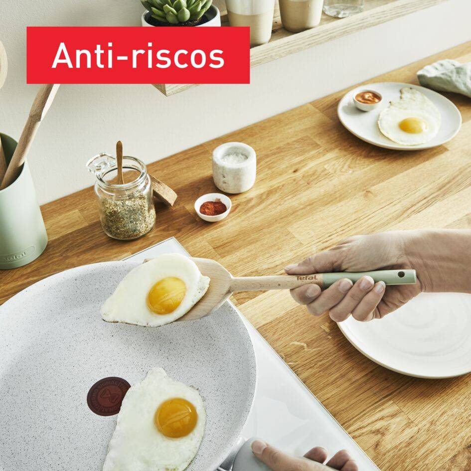 Conjunto de Utensílios Madeira Natura Verde