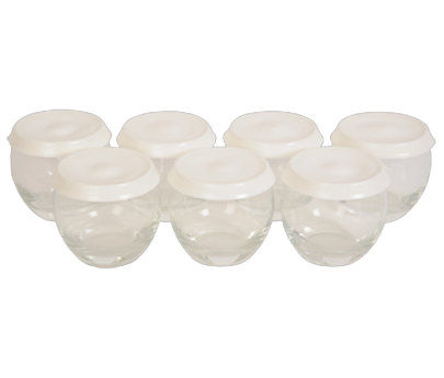 7 boiões de iogurte XF950001