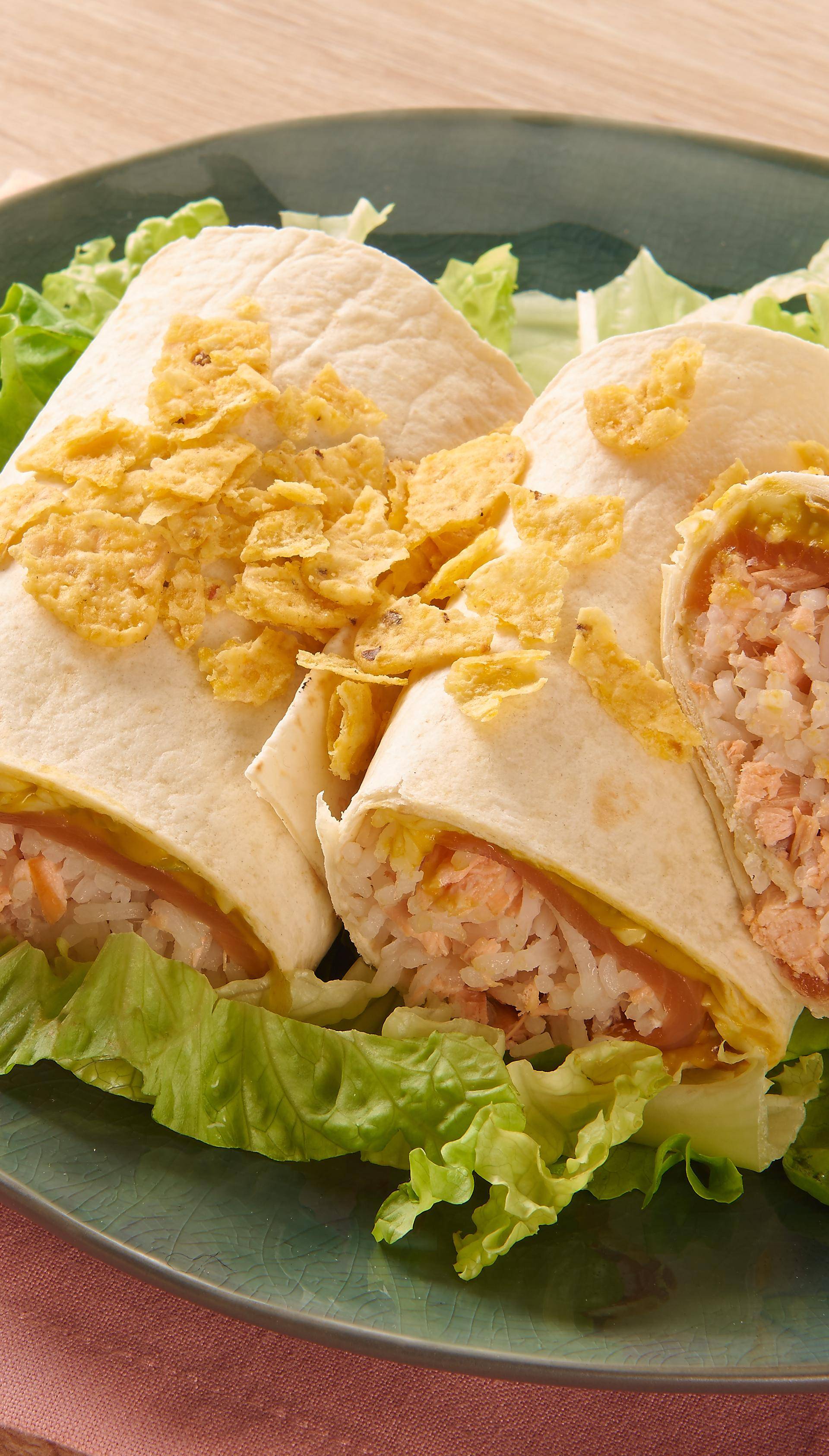 Burritos de salmão com salmão fumado e guacamole - Receta undefined | Tefal