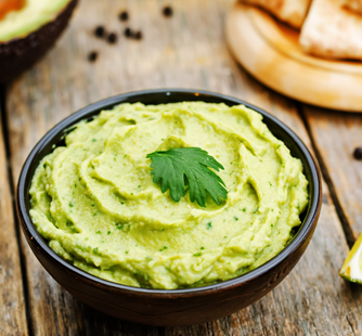 Húmus cremoso de abacate e espinafres - Receta undefined | Tefal