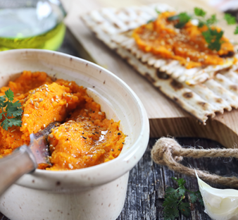 Húmus de cenoura caseiro e saboroso - Receta undefined | Tefal