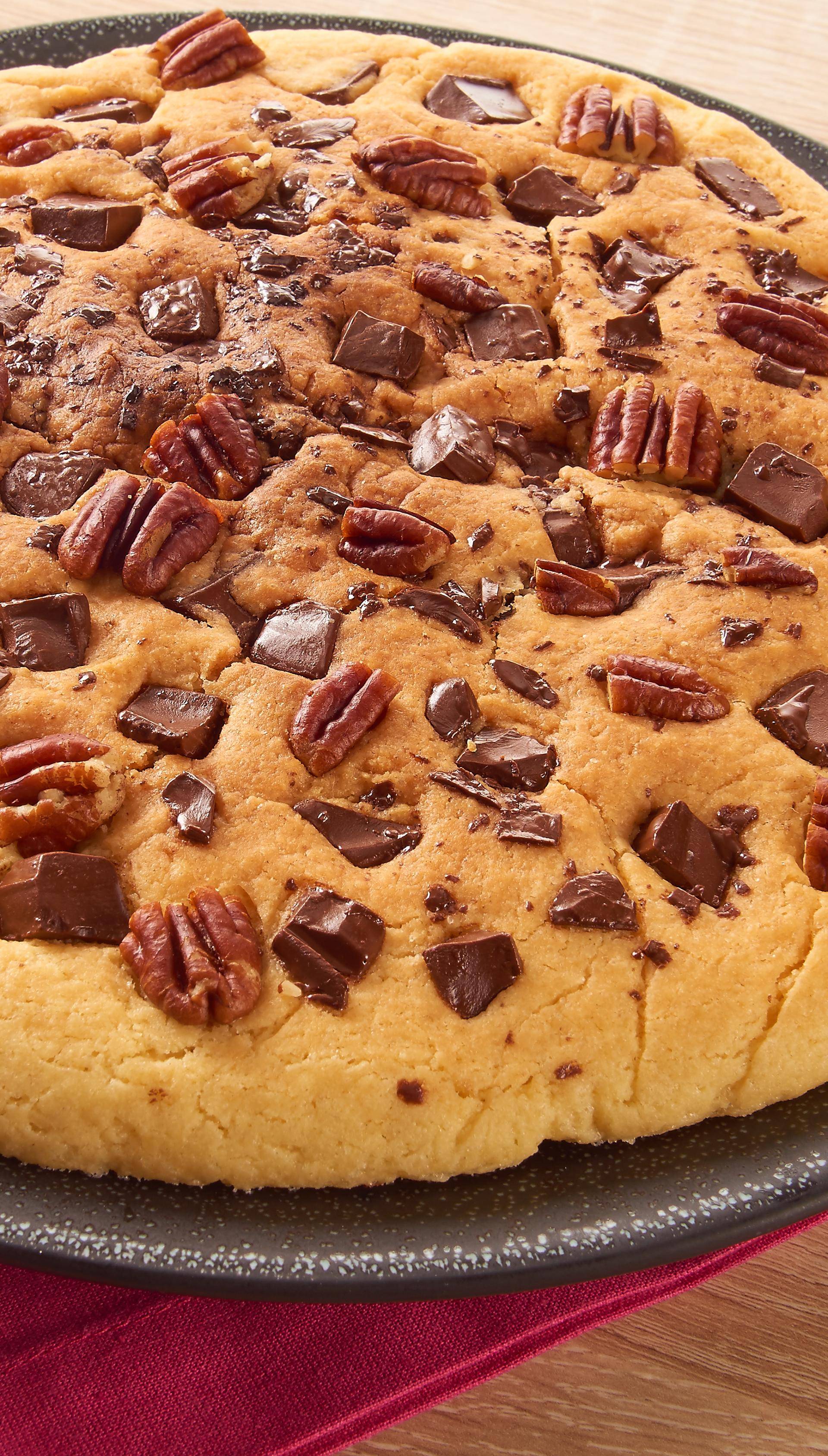 Cookie gigante de chocolate e nozes-pecã - Receta undefined | Tefal